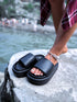 Slippers "FERRO" LS-121 - BLACK